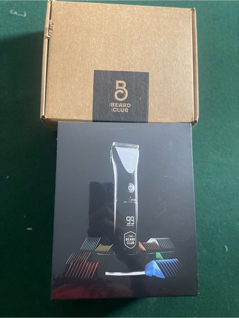 The Beard Club Men's Electric Hair & Beard Trimmer - Black pt45